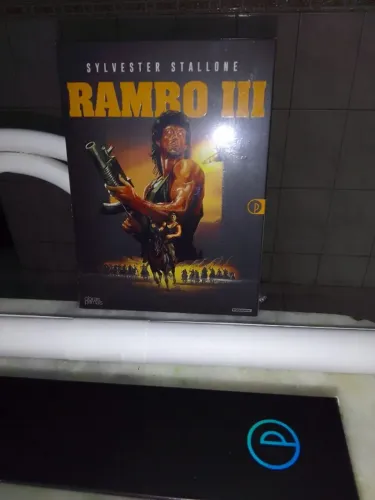 Digipack Bluray Rambo III (Obras Primas do Cinema) Lacrado
