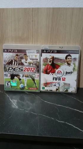 Super combo PES 2012 e FIFA 12 originais e completos PS3 - (mídia boa) 