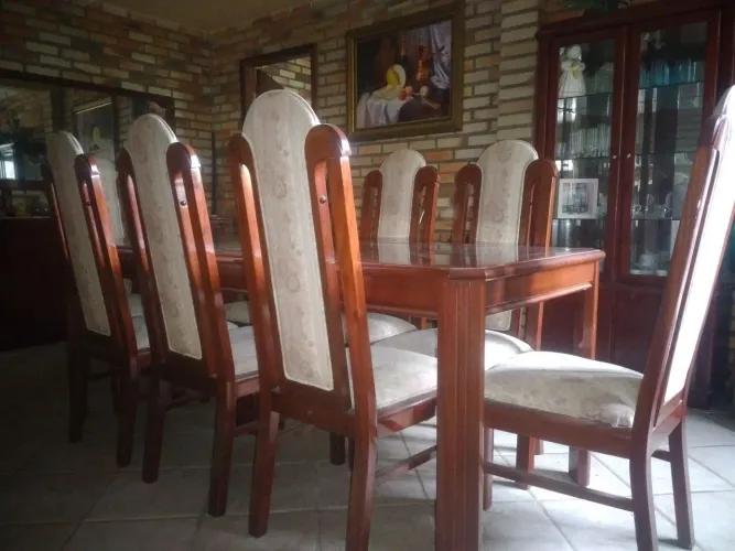 Sala de jantar Rudnick completa