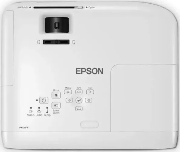 Projetor Epson Powerlite E24+ 3600 Lumens XGA 1024 x 768 4:3 Hdmi Bivolt - 