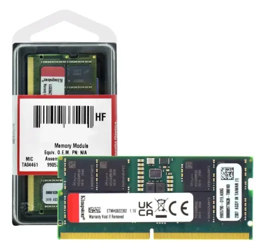 Memória RAM DDR5 5600Mhz 8GB - KVR56S46BS6-8