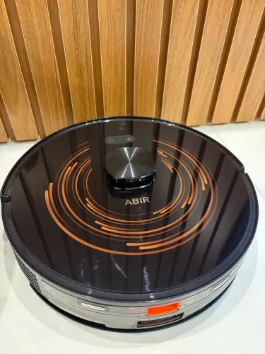 Robô Aspirador Abir K30 6500pa Base Autolimpante E Luz Uv 127 volts