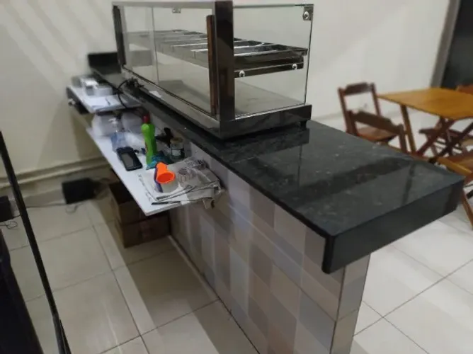 Estufa de Inox para Salgados e Pizza Grande 1,20 mt por 0,40 mt