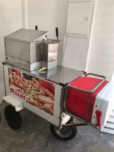 Carrinho para lanche 