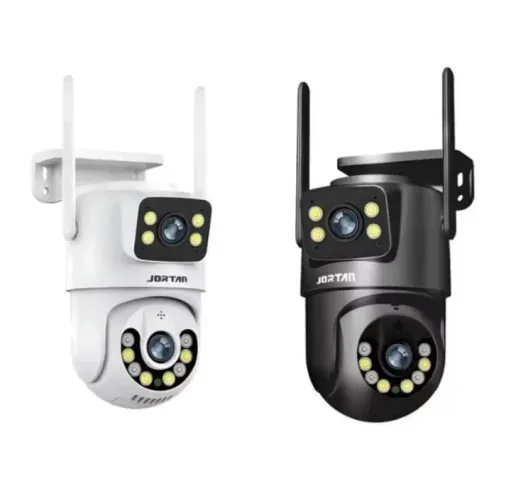 Câmera De Segurança Resistente a Água Lente Dupla App IP66 Wifi 360