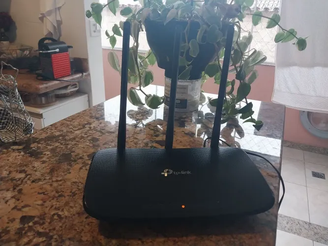 Roteador tp-link modelo tl-wr940n de 450mbps semi novo
