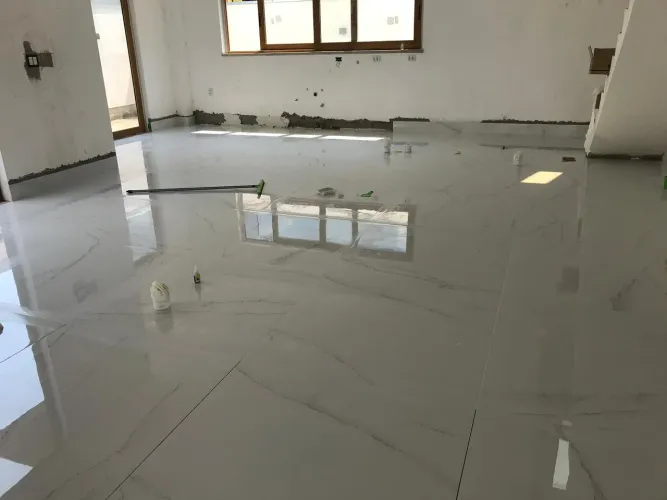 Mao de obra para aplicação de rejunte epóxi