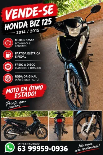 Honda Biz 125 EX/ 125 EX Flex 2015