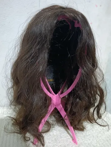 Vendo peruca cabelo humano