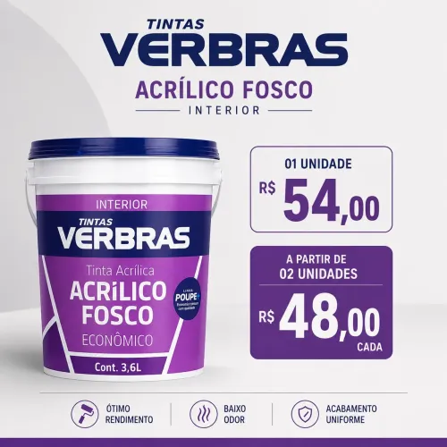 Tintas na promoção