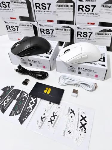 Mouse Gamer Smailwolf RS7 Sem Fio