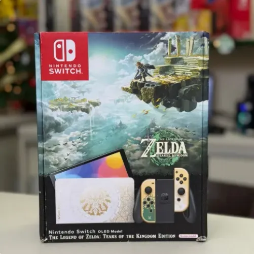 NINTENDO SWITCH OLED ZELDA TEARS OF THE KINGDOM