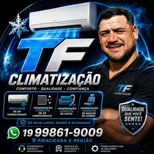 Instalação, higienização e manutenção de ar condicionado