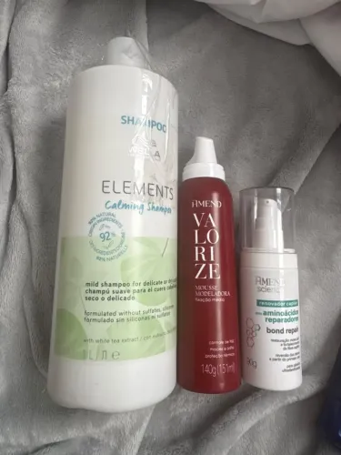 Kit produtos cabelo