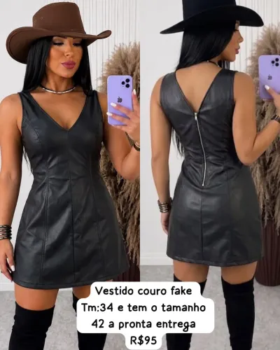 Vestido courino