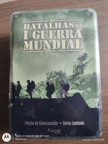 DVD box primeira guerra mundial 