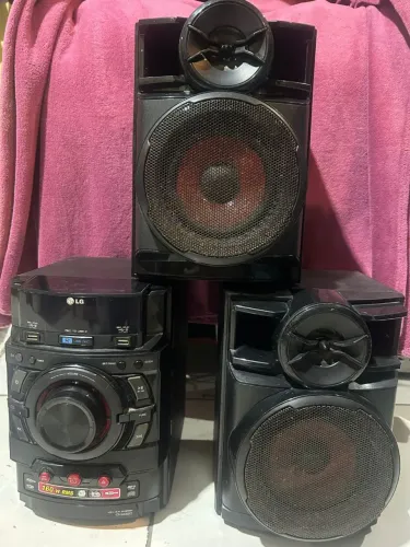 Mini System Lg modelo CM4320 usado funcionando tudo ok.