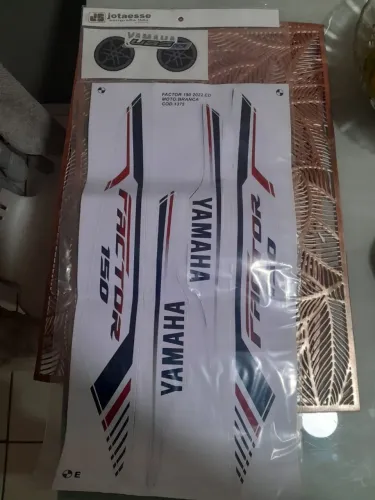 Adesivos Yamaha Factor 150 (2022) 