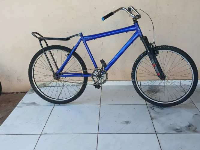 Bicicleta aro 26 azul