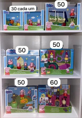 Bonecos Peppa Pig Hasbro - Intactos