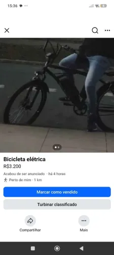 Bicicleta elétrica 