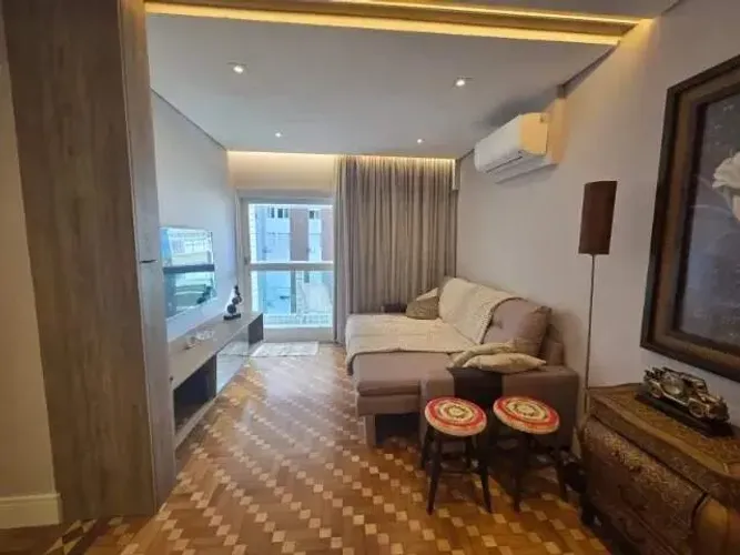 Vista Mar | 1 Suíte + Sala Reversível | Mobiliado e Equipado