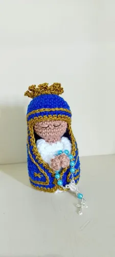 Nossa Senhora Aparecida em amigurumi