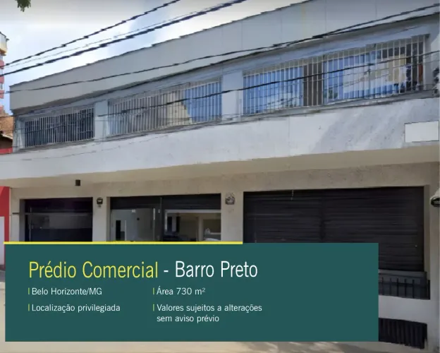 Prédio comercial para vender no Barro Preto em BH