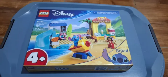 Lego 4+ Lilo e Stitch Diversão na praia produto lacrado e original 