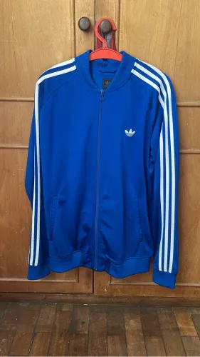 Jaqueta azul escuro adidas originals