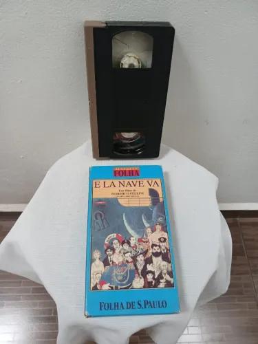Fita Vhs Filme Italiano E La Nave Va