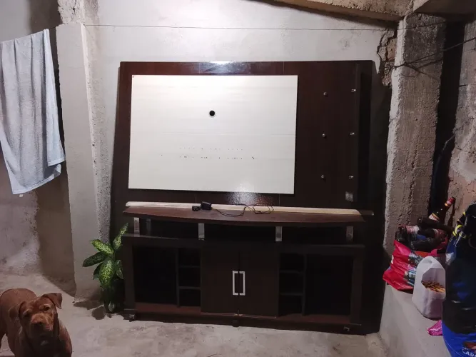Painel de tv e rack 