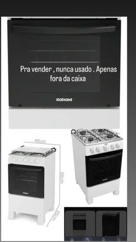 Fogão Itatiaia 4 bocas branco 