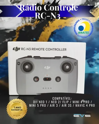 Controle Remoto com tela DJI RC-N3 BR - DJI1051