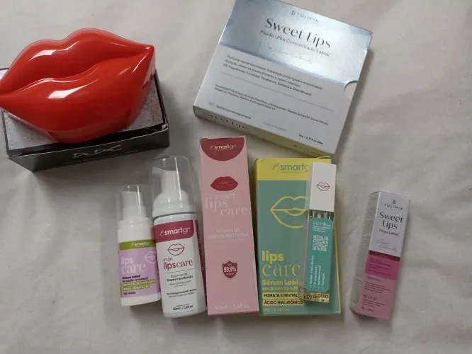 Kit Hidragloss e Monodoses Sweet Lips Tulipia