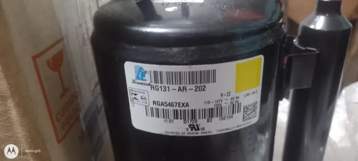 Compressor totativo arcondionado de janela e split 7.500