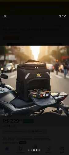 Bag guerreiros da rua / Usado apenas duas vezes!!! Está zerado.