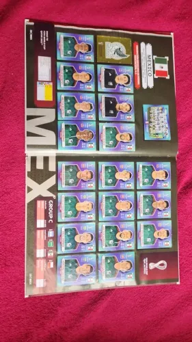 Album da copa 2022  incompleto em otimo estado