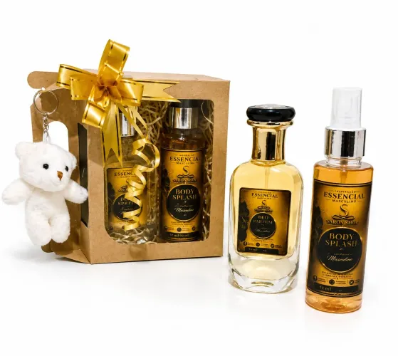 Kit Body Splash + Deo Colônia inspiração Essencial