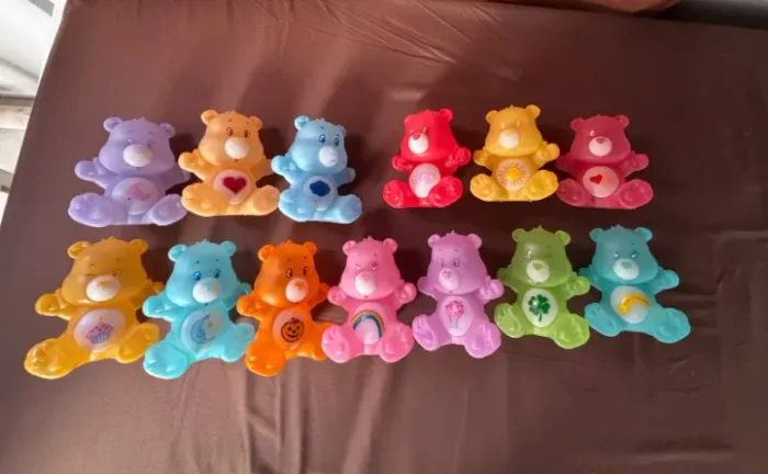coleção 13 ursinhos carinhosos giraffas luminárias