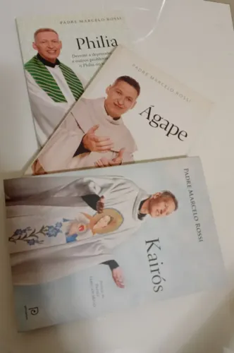 3 Livros Padre Marcelo