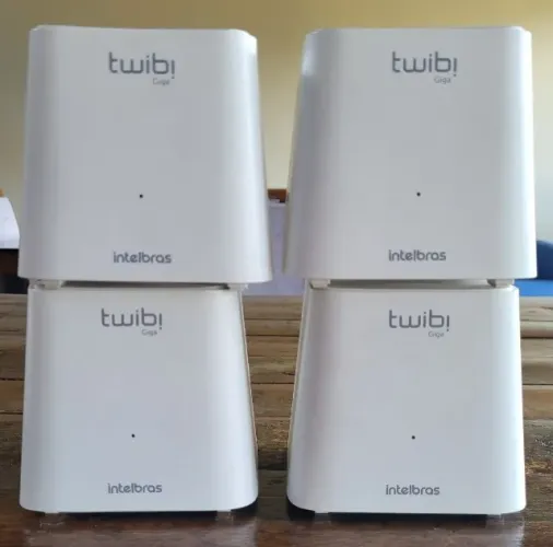 Roteador Mesh Twibi Giga Wifi 5 Intelbras (4 unidades)