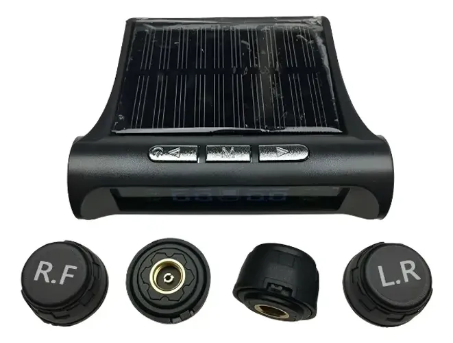 Sistema de Monitoramento de Pressão de Pneus TPMS Solar