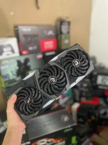 Placa de vídeo RTX 2080 Super MSI RGB, aceitamos sua placa inferior mais volta!!