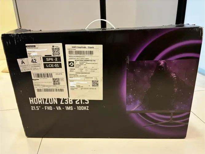 MONITOR GAMER MANCER 100 HZ 22 POLEGADAS NOVO