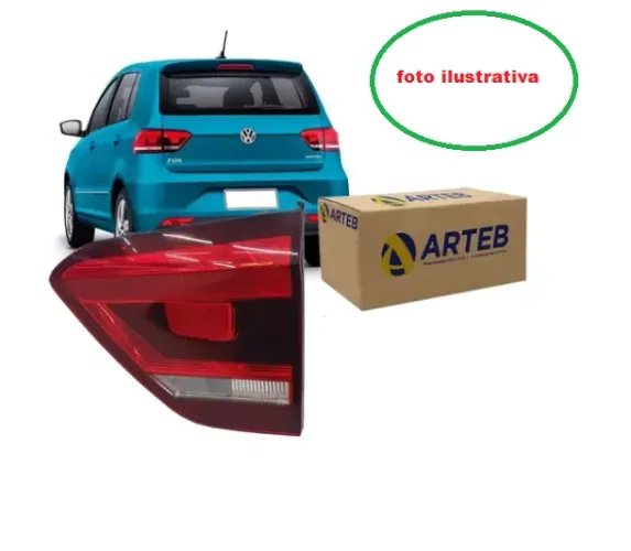 Lanterna traseira do Fox 2015 a 2021 - Original Arteb