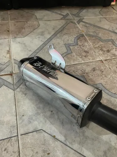 Escapamento fortuna para factor/fazer 150