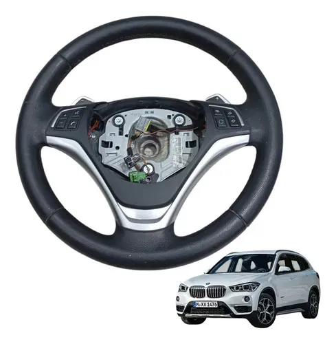 Volante Comando Bmw X 1 2.0 Turbo Sdrive20i N10 2014 2015 Preto