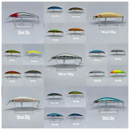 Iscas artificial para pescaria de praia 10cm 30g