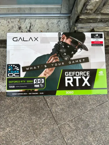 GALAX RTX 3060 12GB ( CAIXA VAZIA )